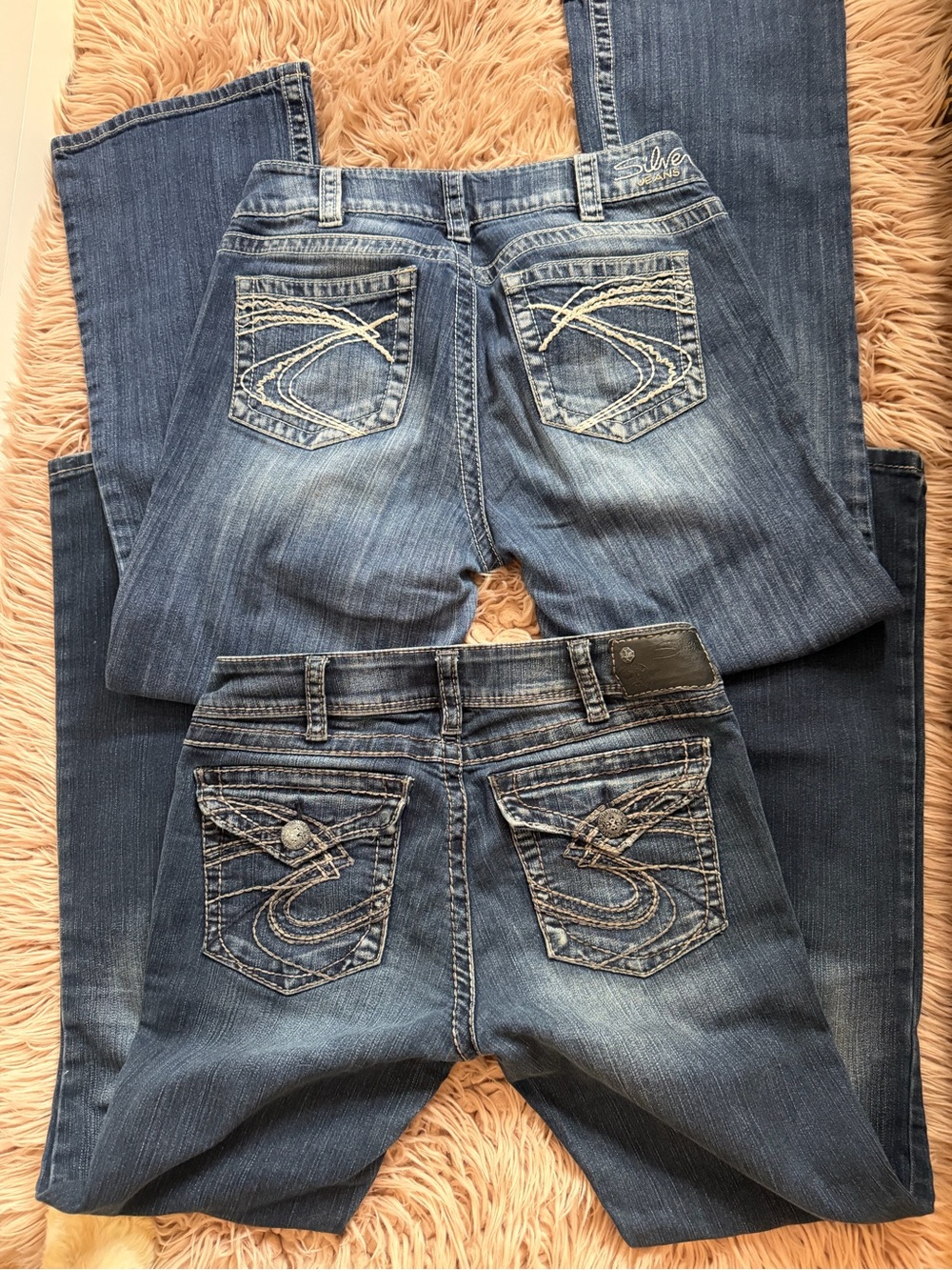 Bundle of two pairs Silver Jeans $35